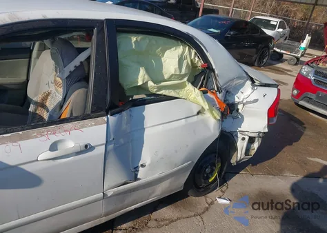 2009 Kia Spectra Lx from USA, damaged, VIN KNAFE221X95606982